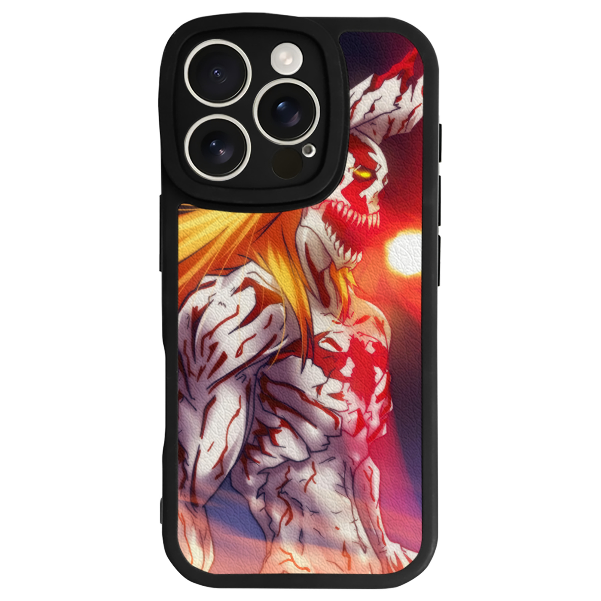 （画像用） ブリーチ BLEACH 【iPhone 16シリーズ対応】シリコンスマホケース（レザー調） 材質：シリコン